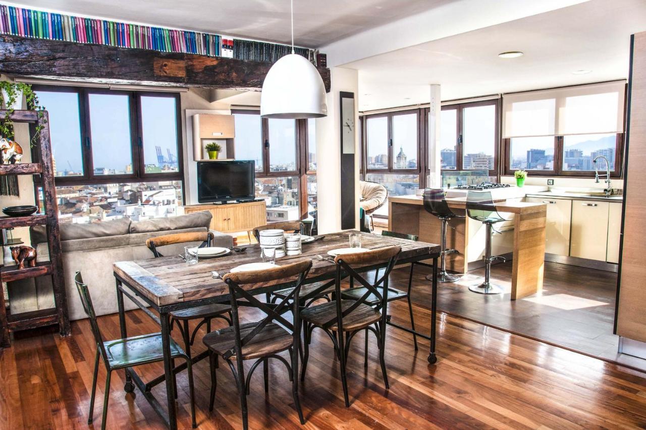 Апартаменти Malagaflat Design Loft City Views Екстер'єр фото