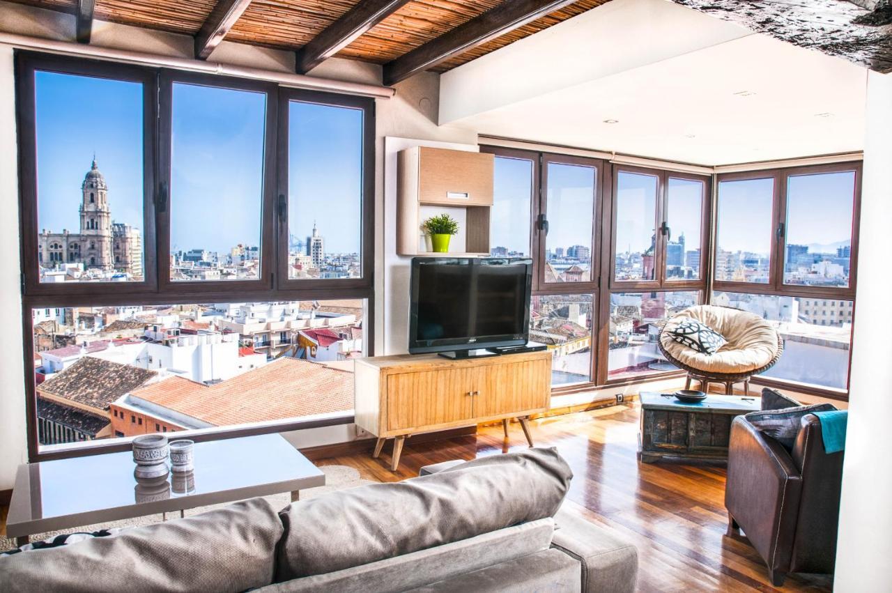 Апартаменти Malagaflat Design Loft City Views Екстер'єр фото