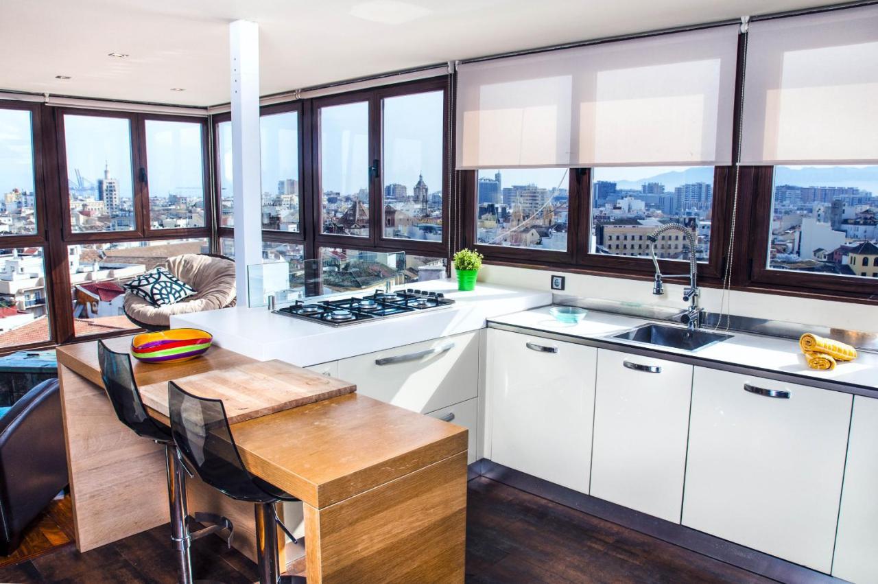 Апартаменти Malagaflat Design Loft City Views Екстер'єр фото